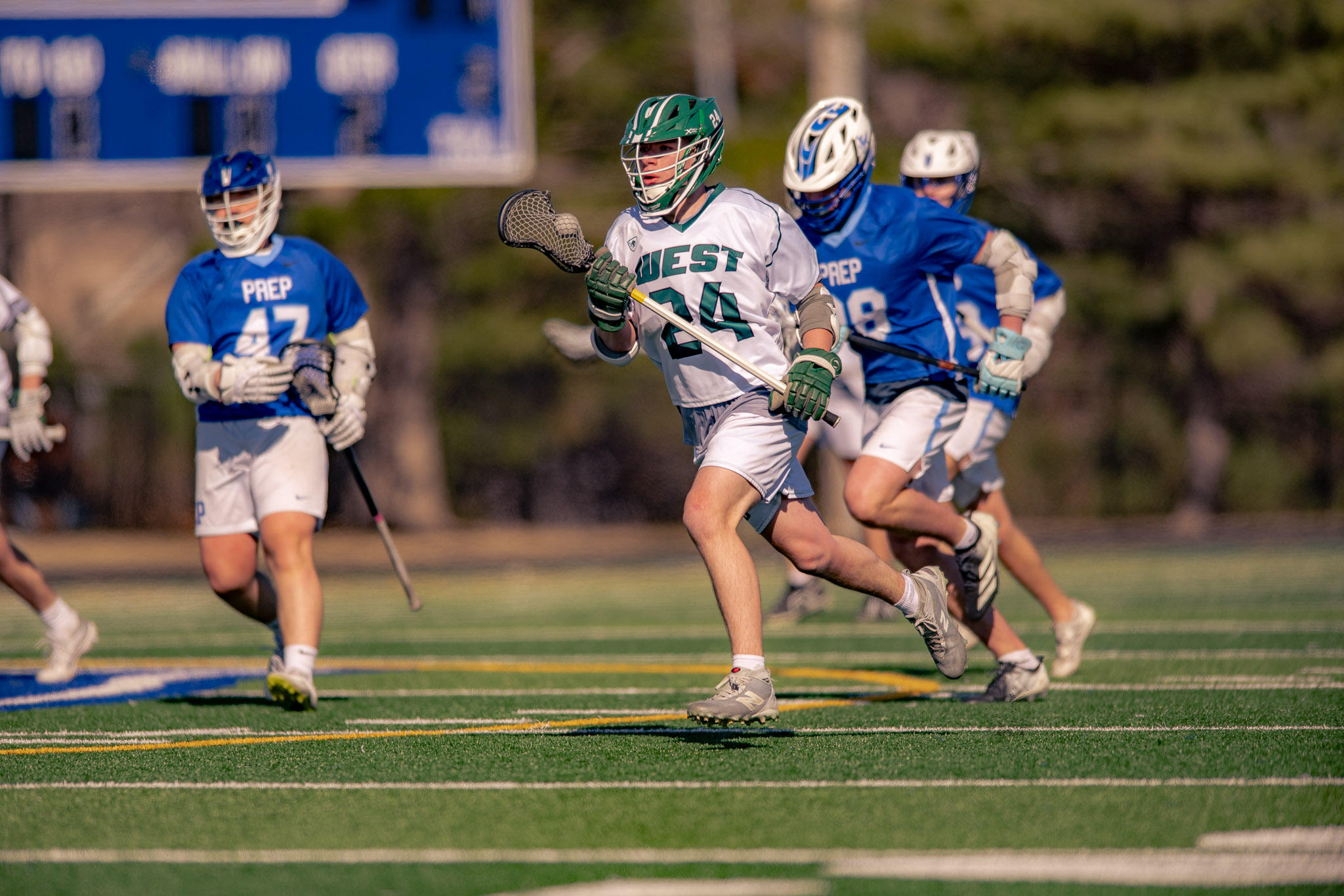 Millard West vs Creighton Prep JV photo 17