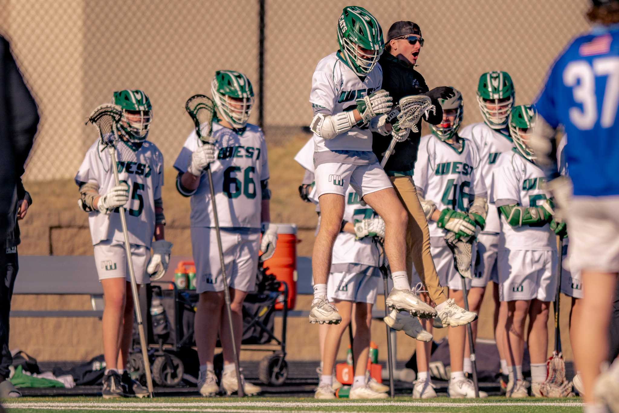 Millard West vs Creighton Prep JV photo 32